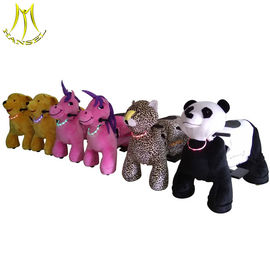 Hansel high quality electric plush motorized animals for shopping mall proveedor