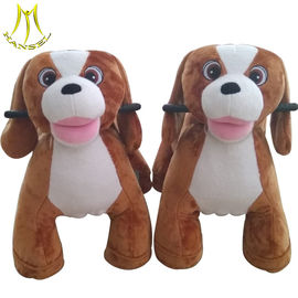 Hansel animal toy rides toy horse on wheels plush animal electric scooter proveedor
