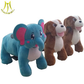 Hansel wholesale plush motorized animal toy rides on zippy riders proveedor
