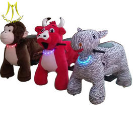 Hansel   plush animal electric scooter 4 seats ride on toy zippy pets ride proveedor