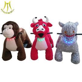 Hansel battery powered lovely plush ride on horse electric animal ride proveedor