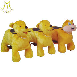 Hansel amusement park indoor coin operated electric ride on animals proveedor