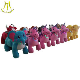 Hansel kids game machine amusement park motorized stuffed animals riding proveedor