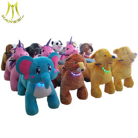 Hansel kids game machine amusement park motorized stuffed animals riding proveedor