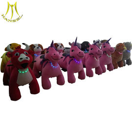 Hansel kids game machine amusement park motorized stuffed animals riding proveedor