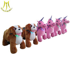 Hansel   kids horse fun rides coin stuffed animals toy  electric animal toy rider proveedor