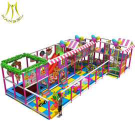 Hansel baby gym equipment in kids playground houses indoor naughty castle proveedor