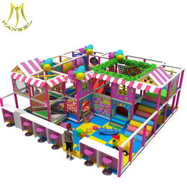 Hansel baby gym equipment in kids playground houses indoor naughty castle proveedor