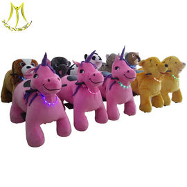 Hansel wholesale plush animal design electric kids entertainment equipment proveedor