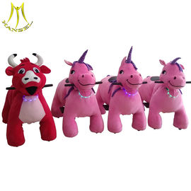 Hansel hot selling kids walking battery operated ride on animal toy unicorn proveedor