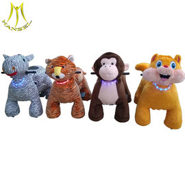 Hansel amusement kids ride on stuffed walking animal toy rides electric bike proveedor