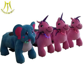 Hansel popular kids coin operated toy rides walking stuffed animal ride proveedor