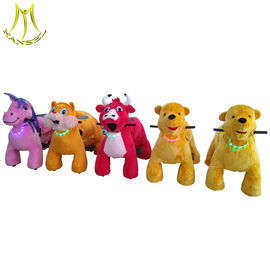 Hansel  children indoor rides games machines electric ride on plush animals proveedor