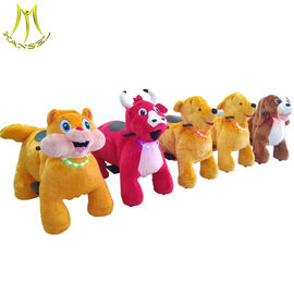 Hansel  children indoor rides games machines electric ride on plush animals proveedor