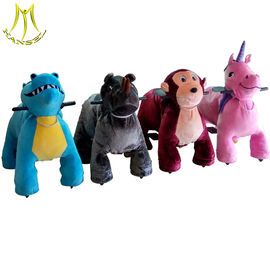 Hansel  walking and coin operated ride toys panda toy ride safari rides for mall proveedor