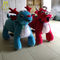 Hansel  high quality  attractionkiddie rides china rideable horse toys children ride on car animal toys proveedor