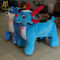 Hansel  2018 shopping mall unicorn electronic ride on toy stuffed animals on wheels proveedor