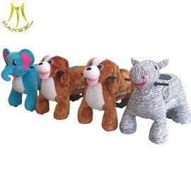 Hansel pedal battery powered walking horse toy plush motorized animals proveedor