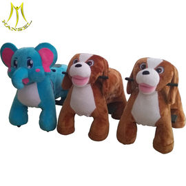 Hansel pedal battery powered walking horse toy plush motorized animals proveedor