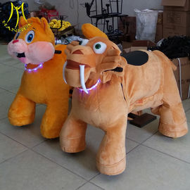 Hansel indoor playgroound for sale plush drive on animals unicorn electric scooter with battery proveedor