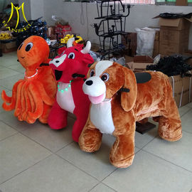 Hansel walking kids animal ride for mall electronic game machine  electric ride on animals outdoor ride on animals proveedor