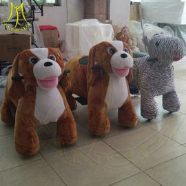 Hansel amusement park playground electric plush motorized riding animals proveedor