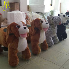 Hansel wholesale game machine kids plush toys stuffed animal ride proveedor
