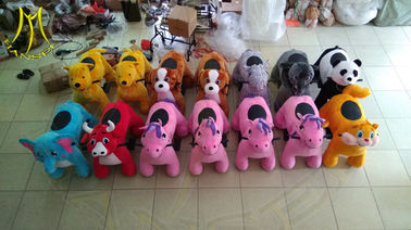 Hansel indoor fairground rides walking electric animal ride on toys for sale proveedor