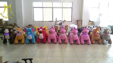 Hansel children ride on animal cars go kart stuffed electric toy animal proveedor