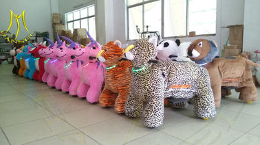 Hansel children ride on animal cars go kart stuffed electric toy animal proveedor