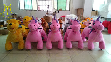 Hansel children ride on animal cars go kart stuffed electric toy animal proveedor