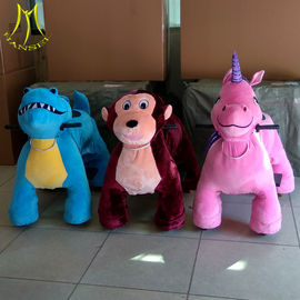 Hansel Guangzhou wholesale Motorized plush riding animals battery powered walking horse proveedor