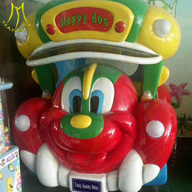 Hansel indoor game machine fiber glass small coin operated amusement ride proveedor