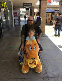 Hansel Guangzhou motorized plush riding animals kids ride on unicorn toy proveedor