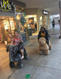 Hansel adult electric ride on animals plush ride on horse fairground rides for sale proveedor