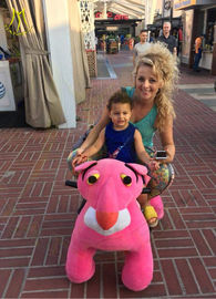 Hansel large size adults and kids drivable coin operated battery animal scooter in mall proveedor