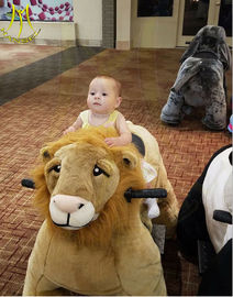 Hansel Bearing capacity 150 KG carnival plush toy unicorn zoo riders for mall rideable animal proveedor