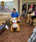 Hansel  luna park equipment plush animal electronic dog toy rides for sale proveedor