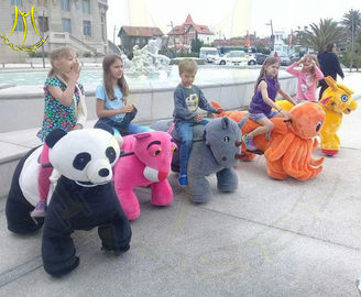 Hansel hot selling kids walking battery operated ride on unicorn for mall proveedor