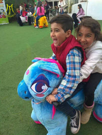 Hansel hot selling children amusement park big ride plush animal cars for sale proveedor