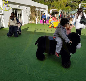 Hansel 2018 zoo animals children park products walking plush animal ride proveedor