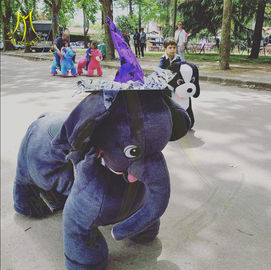 Hansel carnival games 2018 coin operated electric animal scooters for sale proveedor