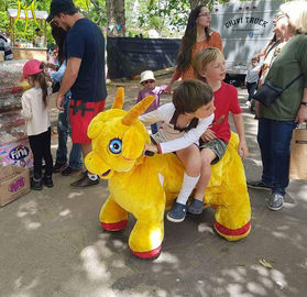 Hansel carnival games 2018 coin operated electric animal scooters for sale proveedor