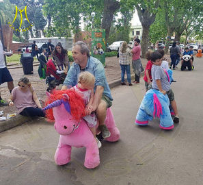 Hansel children park car animal electric mountable animals for outdoor proveedor