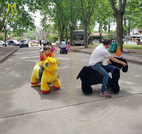 Hansel battery operated ride toy animal walking toy horses for amusement park proveedor