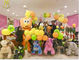 Hansel outdoor amusement park for sales kids plush toys stuffed animals on wheels proveedor