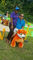 Hansel plush toy kid rides on animals  riding animal toy horse with sound proveedor