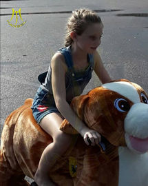 Hansel amusement park electric indoor ride on walking toy animals for sale proveedor