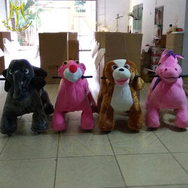 Hansel  battery operated moving walking animal kids ride on animal for sale proveedor