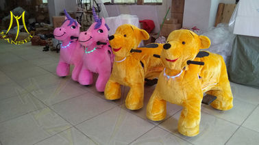 Hansel zoo battery operated animal scooter  rides animals electric toys with sound for park proveedor